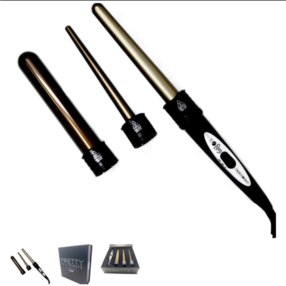 Professional Pretty in a Minute curling wand 3-1